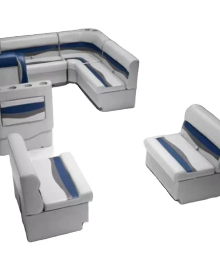 Aluminum Pontoon Boat Furniture CE Certified Best Seats Sofa for Lake River Surfing Rowing Boats