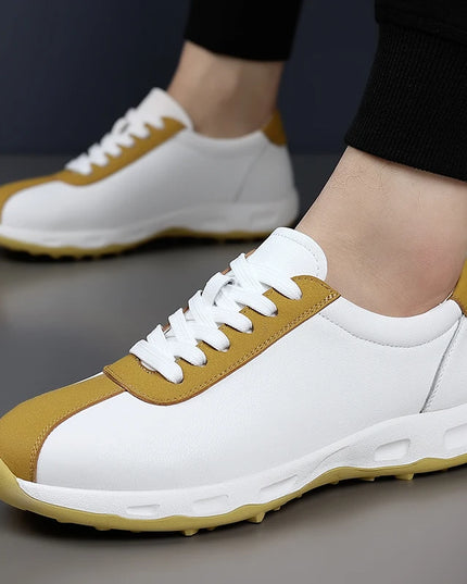 2025 Professional Golf Shoes Men Leather Golf Training Unisex Good Quality Gym Sneakers Man Brand Designer Walking Shoes 38-44