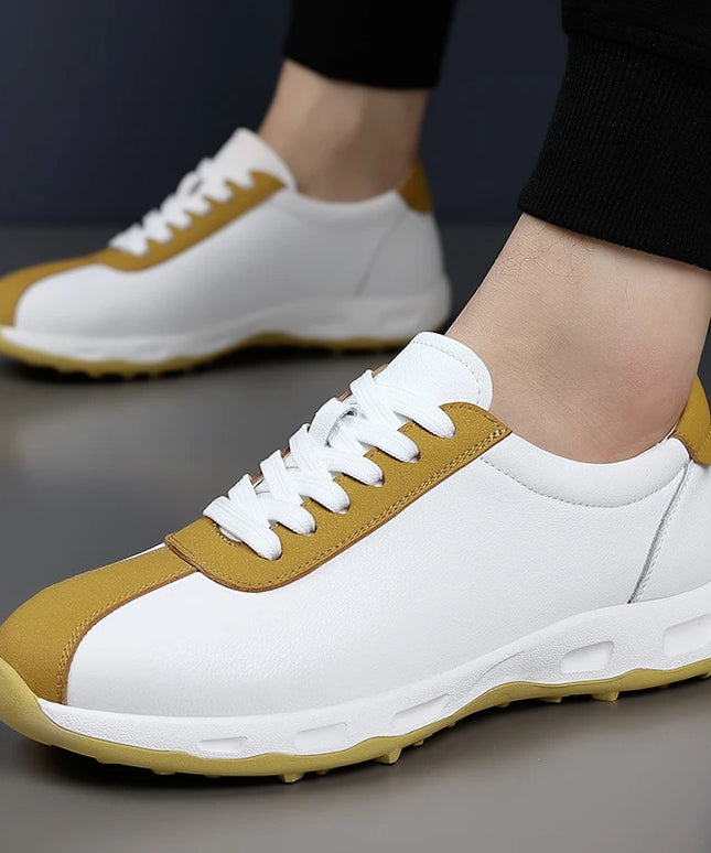 2025 Professional Golf Shoes Men Leather Golf Training Unisex Good Quality Gym Sneakers Man Brand Designer Walking Shoes 38-44