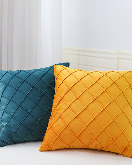 Geometric Cushion Cover Velvet Pillow  Living Room Decoration Pillows for Sofa Home Decor Polyester Blend 45x45cm Pillowcase