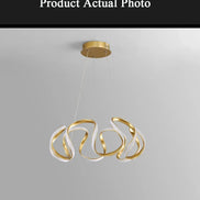 Modern Stylish Lustre LED Chandelier Art Design Pendant Light Living Kitchen Ceiling Lamps Home Room Decoration Lighting Fixture