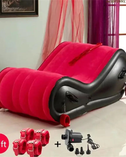 Modern Inflatable Sofa Bed for Travel And Camping - Folding Outdoor Garden Furniture Comfortable Living Room Decor