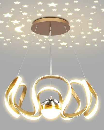 Modern Stylish Lustre LED Chandelier Art Design Pendant Light Living Kitchen Ceiling Lamps Home Room Decoration Lighting Fixture