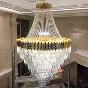 Modern Chandeliers for Living Room Chandelier Luxury Crystal Chandelier Ceiling Lights Lustre Salon Loft Pendant Lighting Lamps