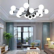Modern Glass led Chandelier Lighting Ceiling Chandeliers Light For Dining Living Room Bedroom Kitchen Indoor Lustre Fixture Lamp