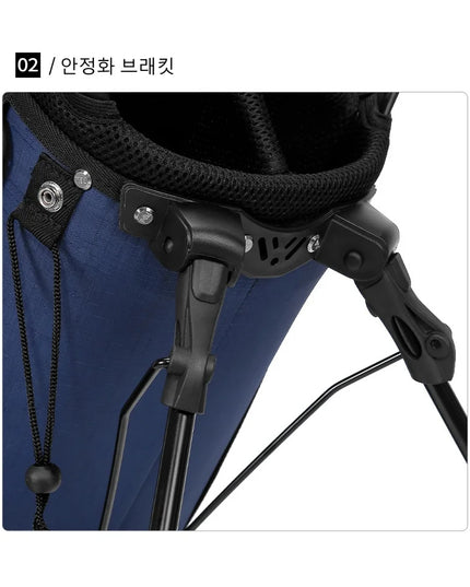 PGM Golf Bags Men Women Lightweight Multifunctional Stand Bag Can Hold a Full Set of Clubs QB074