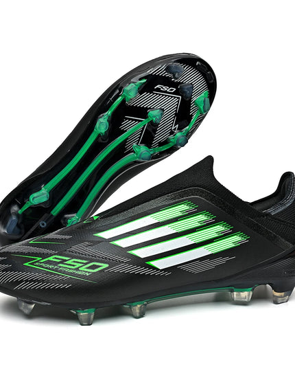 Fashionable and breathable football shoes with FG/AG studs suitable for training and competition, wear-resistant and anti slip