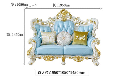 2 Seater Sleeper Sofa Modern Double Classic Relaxing Romantic Sofa Apartment Corner Divani Da Soggiorno House Accessories