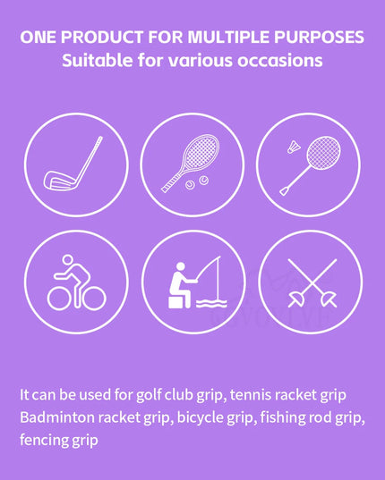Self Control Golf Club Grip Wrapping Tapes Convenient Anti-slip Solution for Golf Overgrip for Decorative Golf Club Handle
