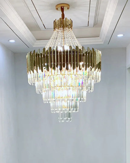 Modern Chandeliers for Living Room Chandelier Luxury Crystal Chandelier Ceiling Lights Lustre Salon Loft Pendant Lighting Lamps