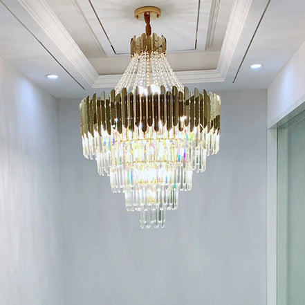 Modern Chandeliers for Living Room Chandelier Luxury Crystal Chandelier Ceiling Lights Lustre Salon Loft Pendant Lighting Lamps