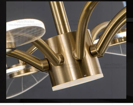 Modern LED Chandelier Suitable For Villa Living Room Ceiling Lights Art Bedrooms Kitchens Home Decoration Lamp Indoor Lighting