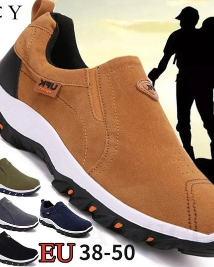 2025 New Men's Casual Sports Shoes for Outdoor Walking, Lightweight, Fashionable, and Comfortable Shoes, Size 38-50 Plus