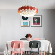 Modern Creative Dining Room Chandelier LED Colorful Hanging Light Bedroom Home Indoor Minimalist Living Room Pendant Lights