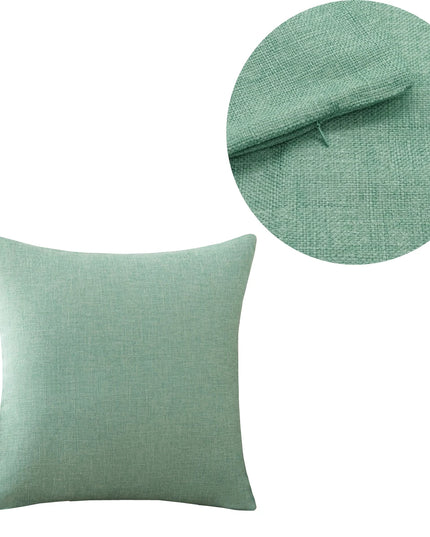 Solid Sofa Cushion Cover 30X50/40X4045X45/40X60/50X50/55X55/60X60 Cozy Linen Home Office Throw Pillow Cover Case