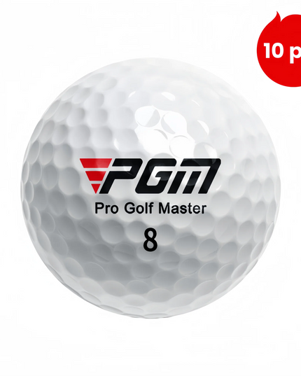 PGM Official 3-Layer Premium Golf Balls Practice Compet Performance Training for Distance Straight Shots Golf Design for Sports