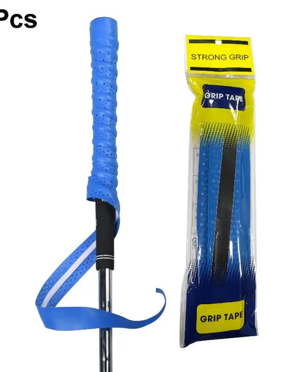 PU Leather Golf Club Grip Tape, Non-Slip Sweatproof, Quick and Easy Replacement, Enhances Swing Stability