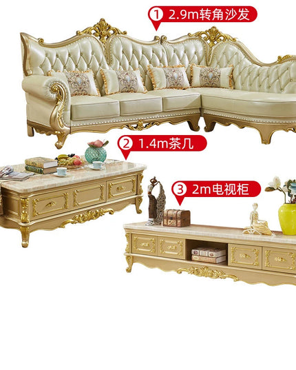 Comfortable Recliner Sofas Family Cushion Elegant Double Sofa Bed Vintage Multifunctional Woonkamer Banken Home Furniture