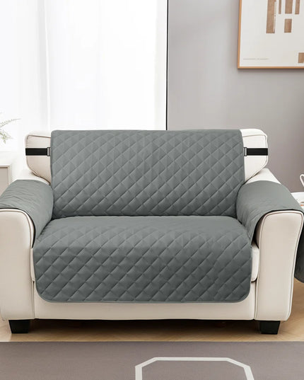 Sofa Covers Waterproof Sofa Slipcovers 1/2/3/4 Seater Non Slip Cover for Kids Pets Washable Sofa Protector with Elastic Strap