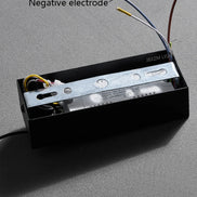 Modern LED linear chandelier for dining room office white bar pendant lights kitchen island lighting black minimalist lamp