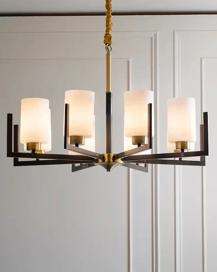 Modern Modern Led Chandelier Nordic Living Room Lamp Retro Simple Dining Room Decoration Iron Art LED Hanging Lamps Pendant Ligh