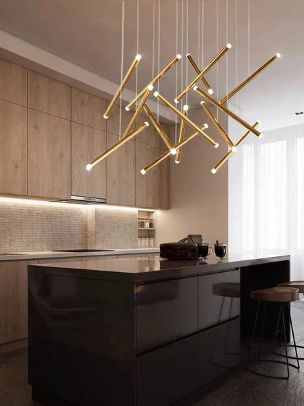 Modern Home Decoration Led Ceiling Chandelier Kitchen Stairs Lighting Lamp Living Room Decor Designer Chandeliers Dining Loft