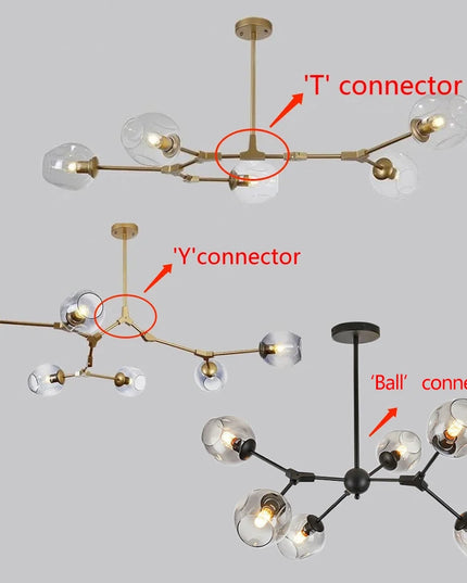 Modern LED Chandelier Lighting for Dining Living Room Decoration Lights Nordic Chandeliers Indoor Lighting Hanging Light Fixture