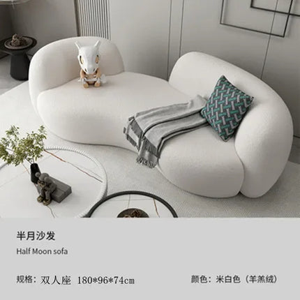 Minimalist Luxury Sofa Beds Sectional White Adults Plush Sofa Beds Lounge Cushion Muebles Para El Hogar Living Room Furniture