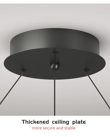 Modern LED spiral chandelier is suitable for living room dining room bedroom study villa home decoration lighting room decoratio