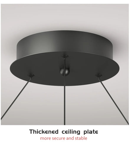 Modern LED spiral chandelier is suitable for living room dining room bedroom study villa home decoration lighting room decoratio