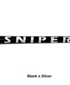 1Pc   Black  silver