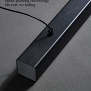 Modern LED linear chandelier for dining room office white bar pendant lights kitchen island lighting black minimalist lamp