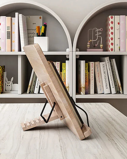 Adjustable Reading Rest Tablet Cook Home Study Room Book Holder Foldable Stand