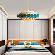 Modern Creative Dining Room Chandelier LED Colorful Hanging Light Bedroom Home Indoor Minimalist Living Room Pendant Lights