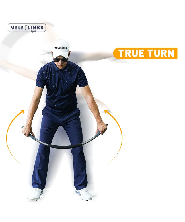 Golf Training Aids Golf Accessories True Turn Spinner Shoulder Dual Core Swing Practitioner Rhythm Teaching Trainer Supplies