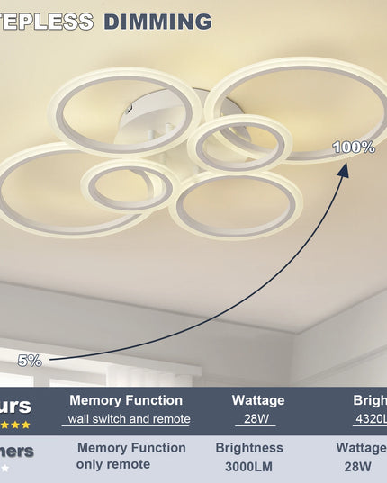 Modern LED Ceiling Chandelier Lighting For Home Living Study Room Bedroom Ceiling lamp Indoor Lighting decoration Lamps
