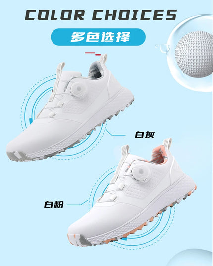 Golf Sneakers Men's Waterproof Fashion Casual Outdoor Comfortable Golfers Footwears Women