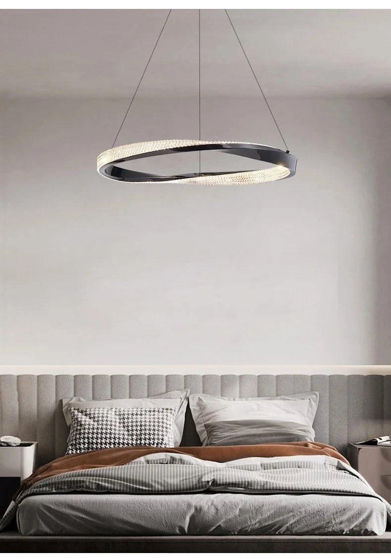 Modern Light Luxury Villa LED Chandelier Italian Art Living Room Hotel Restaurant Kitchen Home Decoration Lighting Fixtures