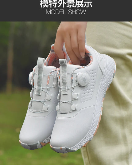 Golf Sneakers Men's Waterproof Fashion Casual Outdoor Comfortable Golfers Footwears Women