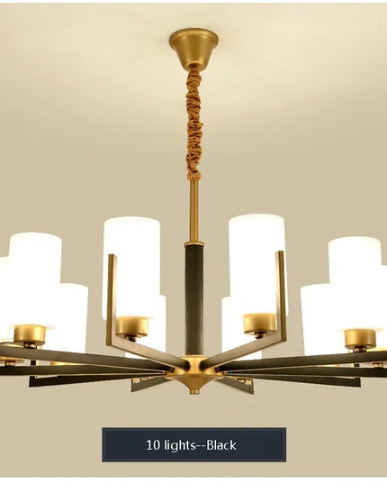 Modern Modern Led Chandelier Nordic Living Room Lamp Retro Simple Dining Room Decoration Iron Art LED Hanging Lamps Pendant Ligh