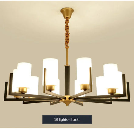 Modern Modern Led Chandelier Nordic Living Room Lamp Retro Simple Dining Room Decoration Iron Art LED Hanging Lamps Pendant Ligh