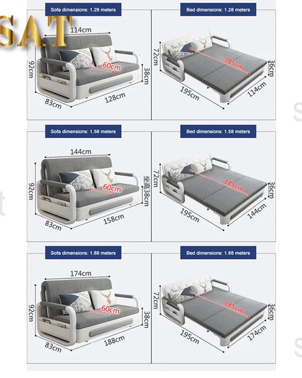 #For Sofa Bed 3 Seater Convertible Mechanism Sofabed Folding Sofa Bed Pull Out Living Room Sofas*