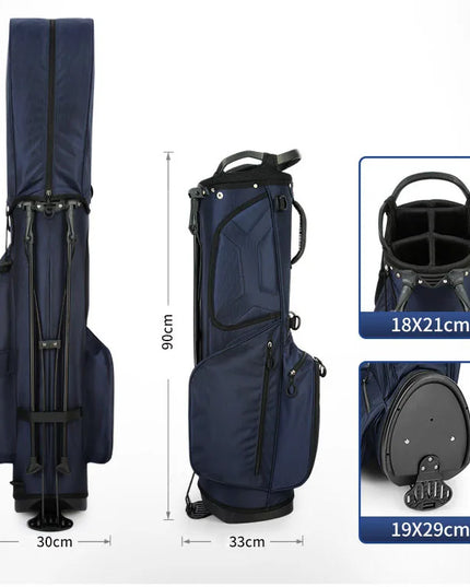 PGM Golf Bags Men Women Lightweight Multifunctional Stand Bag Can Hold a Full Set of Clubs QB074
