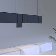 Modern danish Chandelier Design Rotatable Black Led minimalist light Dining Room Decor Led Lamp Bar Loft coffee tables lights