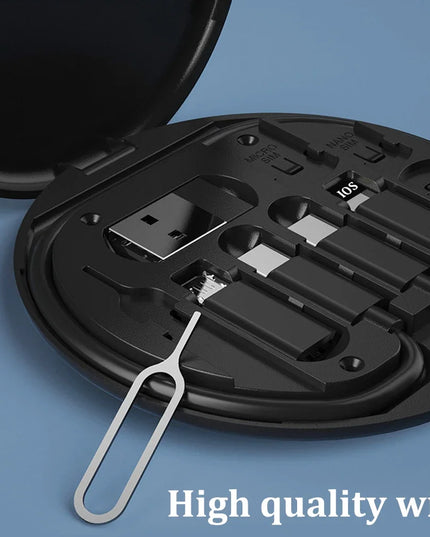 Multi USB Type C to C 60W Charging Adapter Cable Kit USB C to Lighting Conversion Set USB A & Type C to Micro/Type C/Lighting