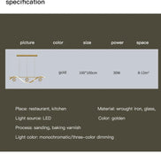 Modern LED Chandelier for Living Room Dining Room Glass Ball Kitchen Lamp Home Decor Lighting Novelty Nordic LED Hanging Lights