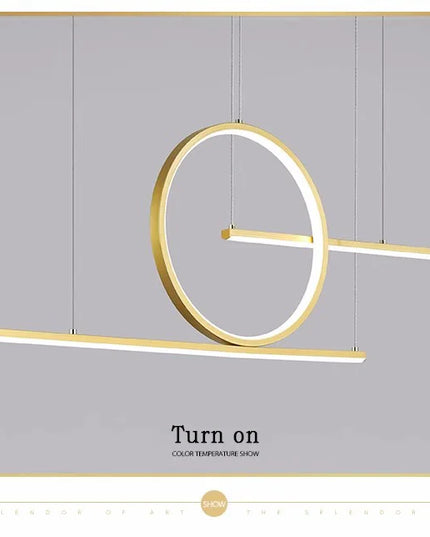 Modern LED Ceiling Chandelier Dining Table Indoor Lighting Chandeliers Kitchen Pendant Light Living Room Decoration Hanging Lamp
