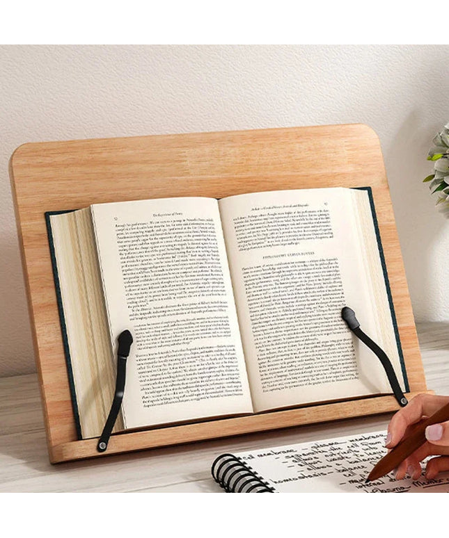 Adjustable Reading Rest Tablet Cook Home Study Room Book Holder Foldable Stand