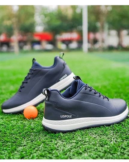 2025 Comfortable Golf Shoes Men Big Size 39-48 Professional Golf Spikeless Sneakers Non-Slip Waterproof Golfer Walking Footwear