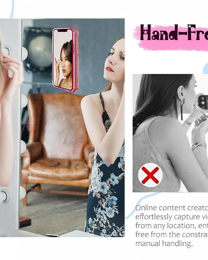 Candy Color Silicone Suction Phone Case Mount Non Slip Suction Cup Phone Stand Silicone Phone Holder For Selfies and Videos